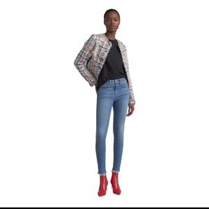 Rag & Bone Blue High Rise Skinny Jeans Size 32